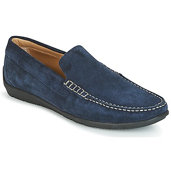 Lumberjack  LEMAN  men's Loafers / Casual Shoes in Blue. Sizes available:10.5