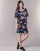 Clothing Women Short Dresses Love Moschino W5A0302 Black / Multicolour