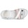 Shoes Girl Sandals Citrouille et Compagnie IZOEGL White / Pink / Silver