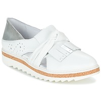 Shoes Women Loafers Regard RASTAFA White / Silver