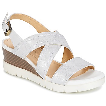 Mighty Effectiveness Loneliness Geox MARYKARMEN P.B White - Shoes Sandals Women £ 149.00