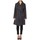 Clothing Women Coats De La Creme Winter Wool Cashmere Wrap Coat with Large Collar Grey