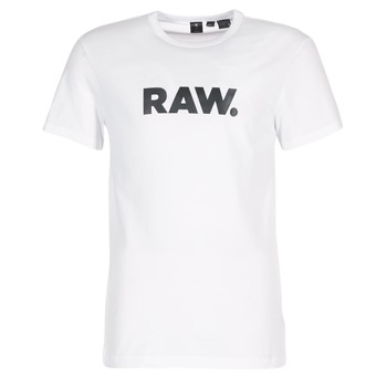 Clothing Men Short-sleeved t-shirts G-Star Raw HOLORN R T S/S White