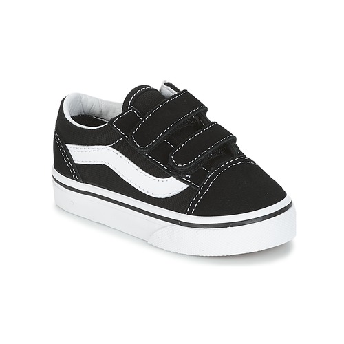 Shoes Children Low top trainers Vans OLD SKOOL V Black