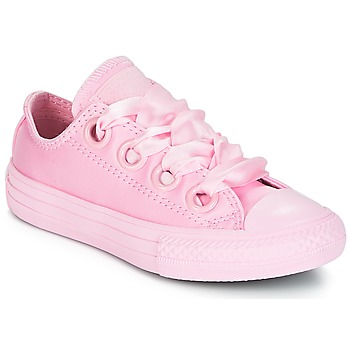 Converse  Chuck Taylor All Star Big Eyelet-Slip  girls's Children's Shoes (Trainers) in Pink