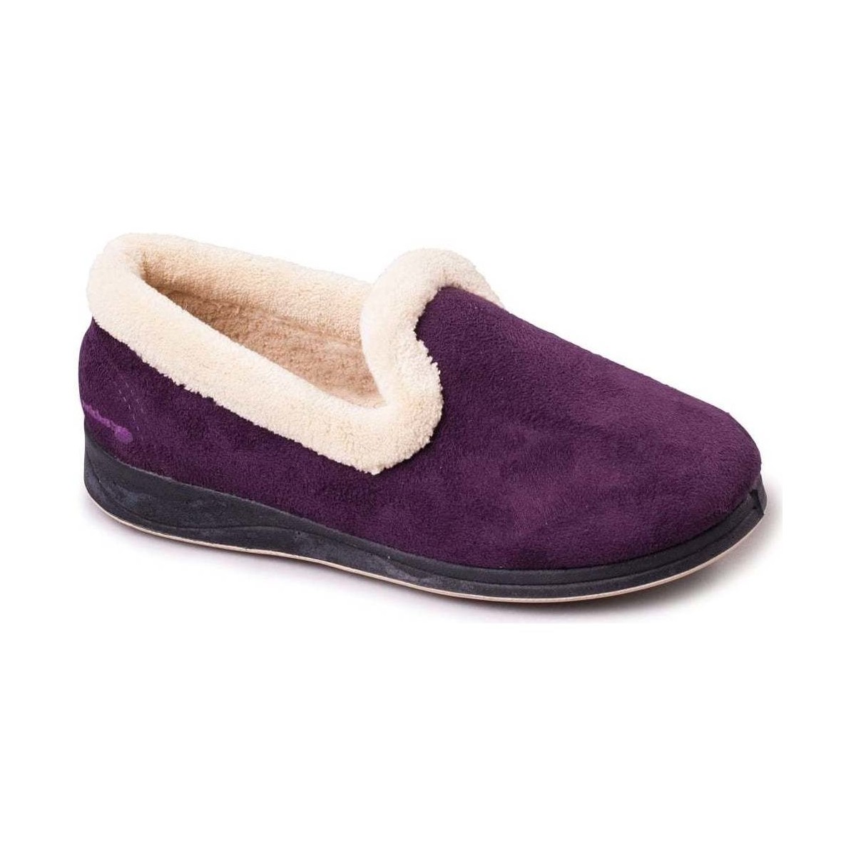Shoes Women Slippers Padders Repose Womens Fully Lined Slippers Purple