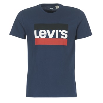 Clothing Men Short-sleeved t-shirts Levi's GRAPHIC SPORTSWEAR LOGO Marine