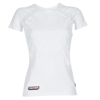 Clothing Women Short-sleeved t-shirts Philipp Plein Sport FORMA LINEA White / White