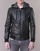 Clothing Men Leather jackets / Imitation leather Oakwood JIMMY Black
