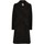 Clothing Women Trench coats Anastasia Womens Black Belted Wrap Winter Coat Black