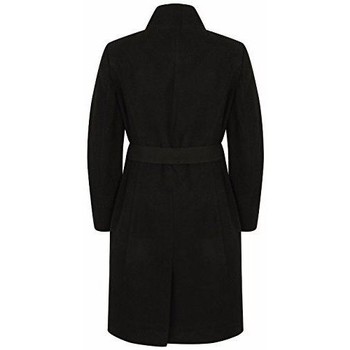 Anastasia Womens Black Zip Belted Winter Coat Black