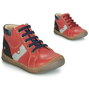 GBB  RENOLD  boys's Children's Shoes (High-top Trainers) in Red. Sizes available:7 toddler