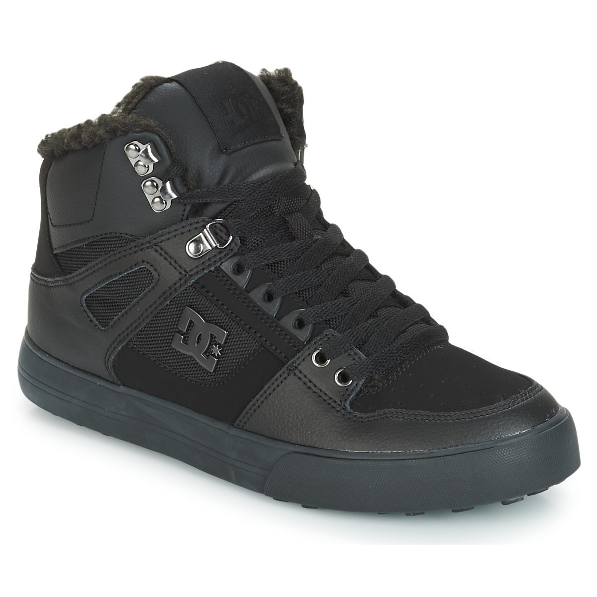 dc shoes  pure ht wc wnt m shoe 3bk  men's shoes (high-top trainers) in black