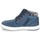 Shoes Children Hi top trainers Timberland Davis Square Leather Chk Blue