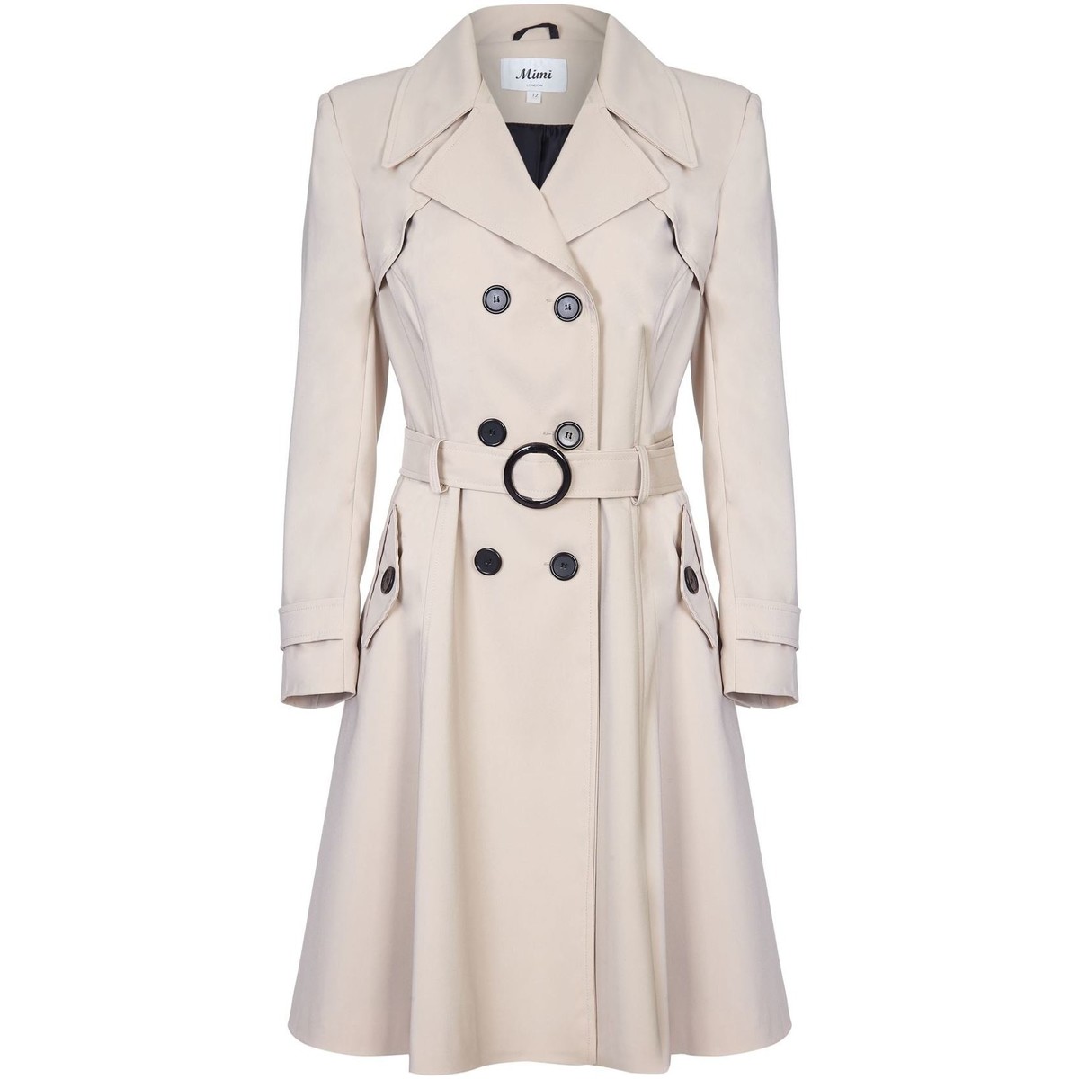 Womens Spring Belted Trench Coat Anastasia 