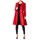 Clothing Women Macs De La Creme Spring Belted Trench Coat Red
