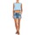 Clothing Women Tops / Sleeveless T-shirts Suncoo LANA White / Blue