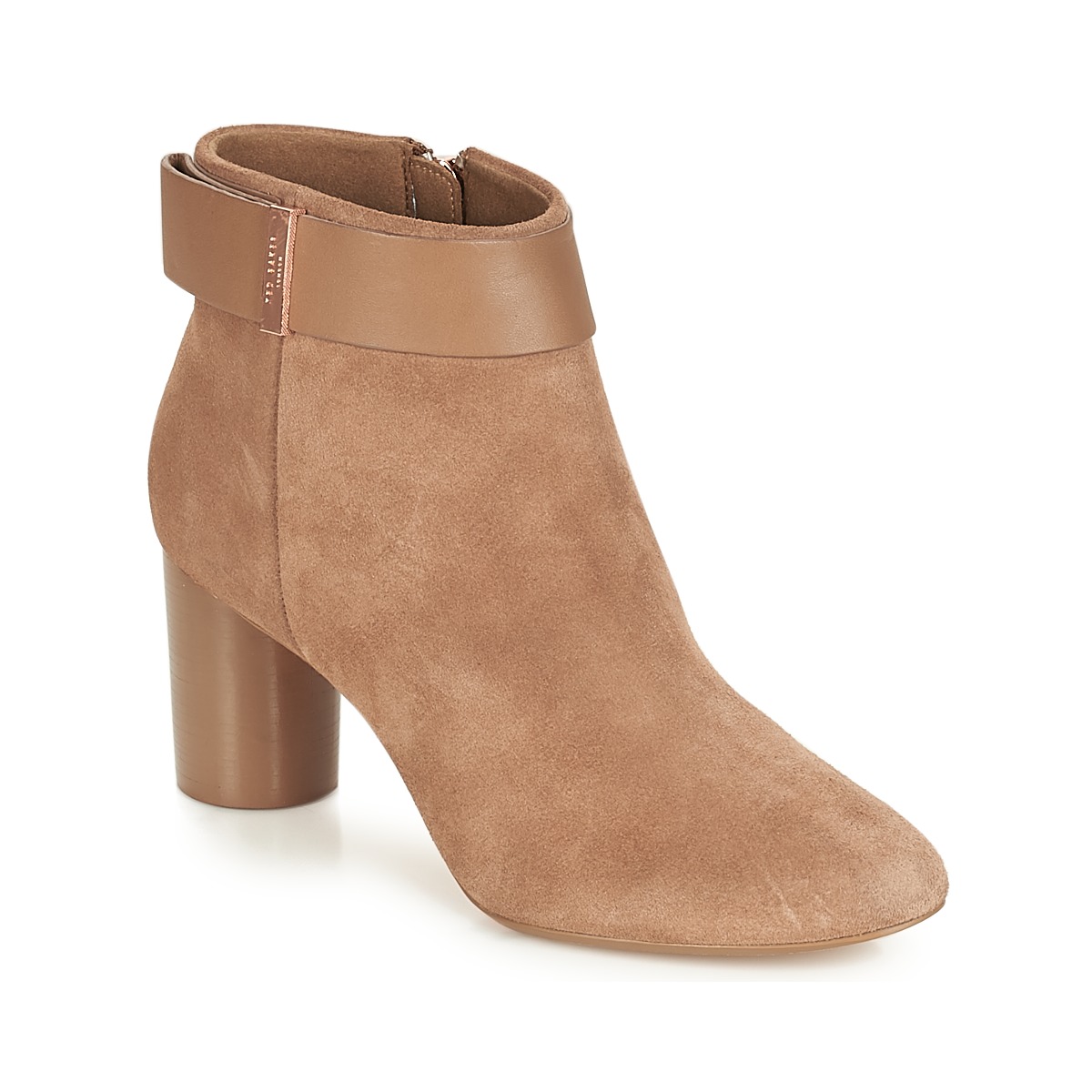 ted baker  mharia  women's low ankle boots in beige