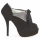 Shoes Women Shoe boots Terry de Havilland EMMA CRYSTAL  black / Suede / Silver / Crystal