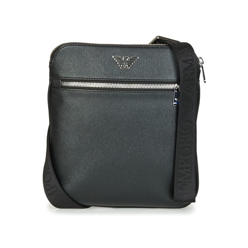 Emporio Armani BUSINESS FLAT MESSENGER BAG Black - Free delivery | Spartoo  UK ! - Bags Pouches / Clutches Men £ 