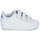 Shoes Girl Low top trainers adidas Originals STAN SMITH CF I White / Silver