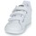 Shoes Girl Low top trainers adidas Originals STAN SMITH CF I White / Silver