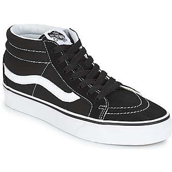 Shoes Hi top trainers Vans SK8-MID REISSUE Black / White