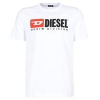 Clothing Men Short-sleeved t-shirts Diesel T JUST DIVISION White