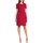 Clothing Women Short Dresses Anastasia Short Sleeve Belted Dress Red