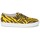 Shoes Women Low top trainers Moschino Cheap & CHIC LIBORIA Yellow / Black
