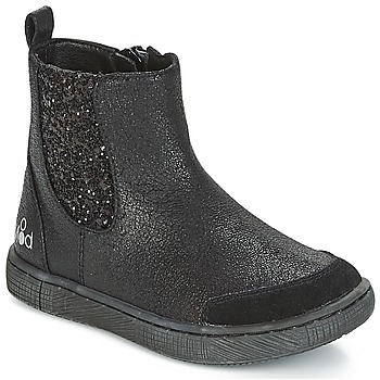 Mod'8  BLABLA  girls's Children's Mid Boots in Black. Sizes available:2.5 kid