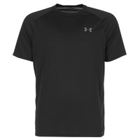 Clothing Men Short-sleeved t-shirts Under Armour UA TECH SS TEE Black