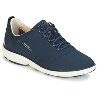 Shoes Women Low top trainers Geox NEBULA Navy