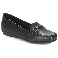 Shoes Women Loafers Geox D ANNYTAH MOC Black
