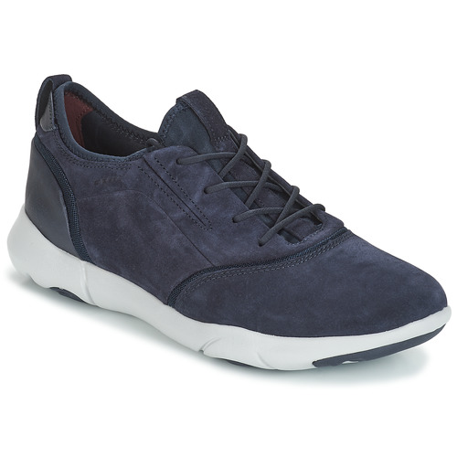 Shoes Men Low top trainers Geox NEBULA S Navy