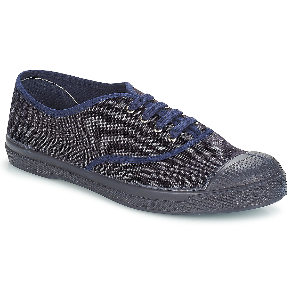 bensimon  tennis lacet  women's shoes (trainers) in blue