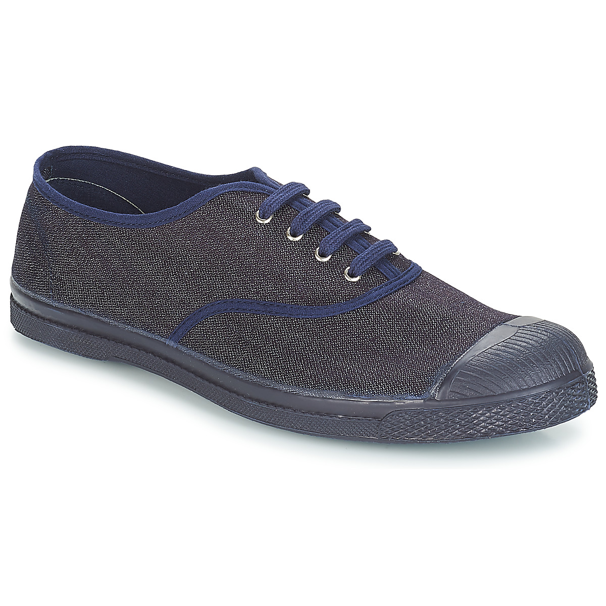 bensimon  tennis lacet  men's shoes (trainers) in blue