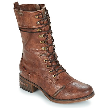 Mustang  KASHINA  women's High Boots in Brown. Sizes available:4,5,5.5,6.5