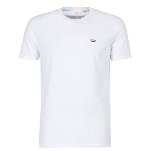 Clothing Men Short-sleeved t-shirts Levi's SS ORIGINAL HM TEE White