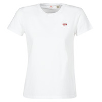 Clothing Women Short-sleeved t-shirts Levi's PERFECT TEE White