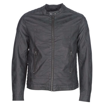 Clothing Men Leather jackets / Imitation leather Esprit VENI Black
