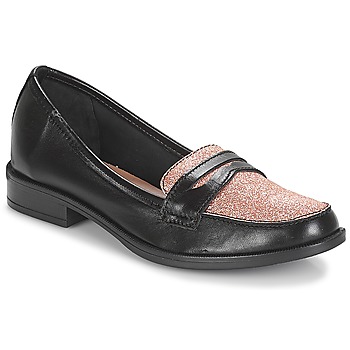 Shoes Women Loafers André LONG ISLAND Black