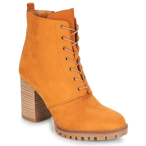 Shoes Women Ankle boots André ROVER Yellow