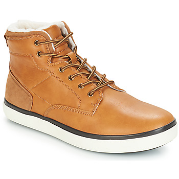 André  INUIT  men's Shoes (High-top Trainers) in Brown. Sizes available:6.5