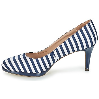 André CRYSTAL Striped / Blue