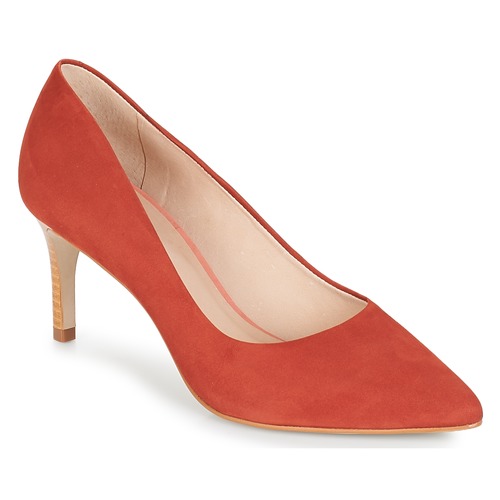 Shoes Women Heels André SCARLET Red / Orange