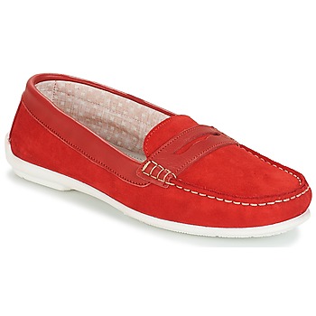 Shoes Women Loafers André FRIOULA Red