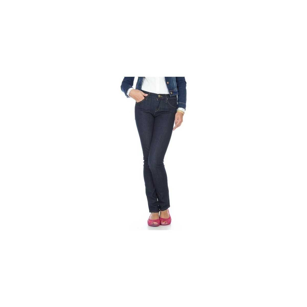 Clothing Women Skinny jeans Lee Jade L331OGCX Blue
