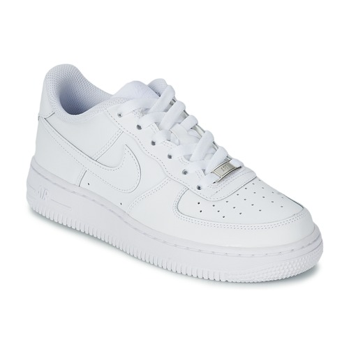 Nike AIR FORCE 1 White - Shoes Low top trainers Child £ 106.81