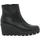 Shoes Women Boots Gabor Utopia Womens Wedge Heel Ankle Boots Black